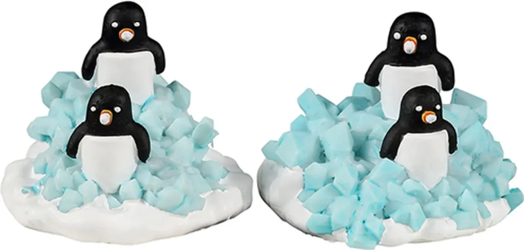 Lemax Candy Penguin Colony Set - 2 Stuks - Mix