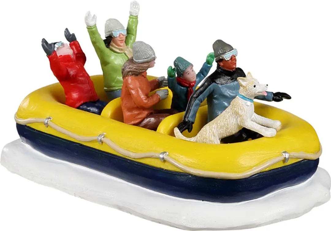 Lemax Snow Rafting Kersthuisjes & Kerstdorpen - Multicolor
