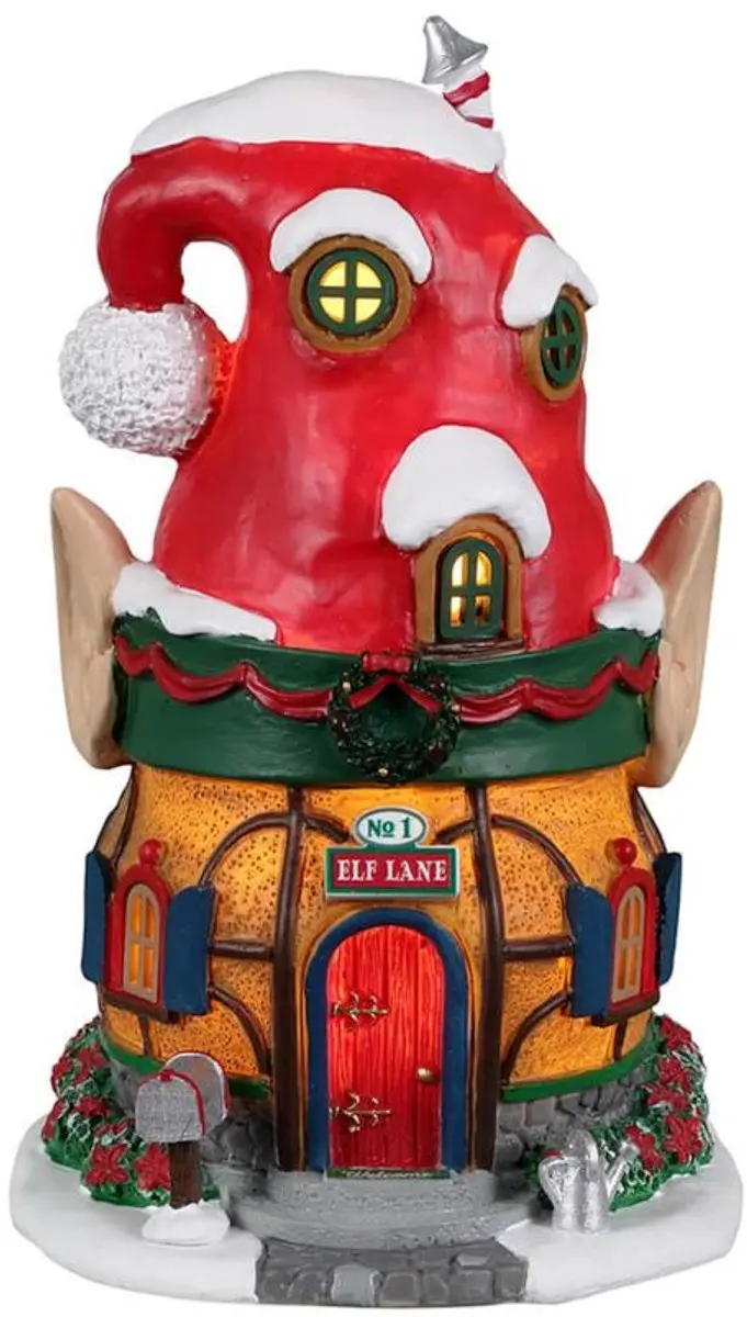 Lemax No 1 Elf Lane - 1 Stuks - Mix