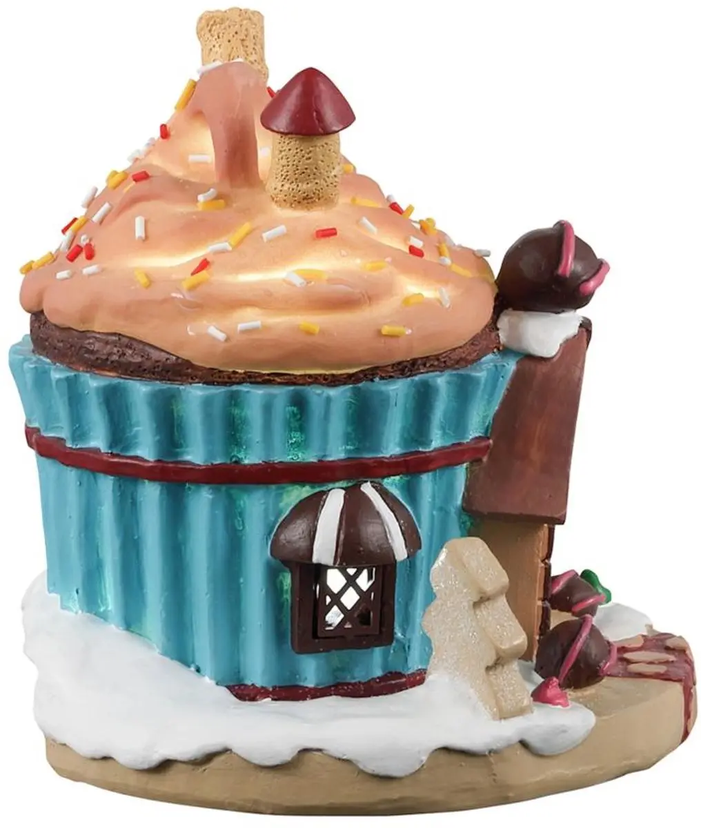 Lemax Chocolate Chalet Kersthuisje - 3 Stuks