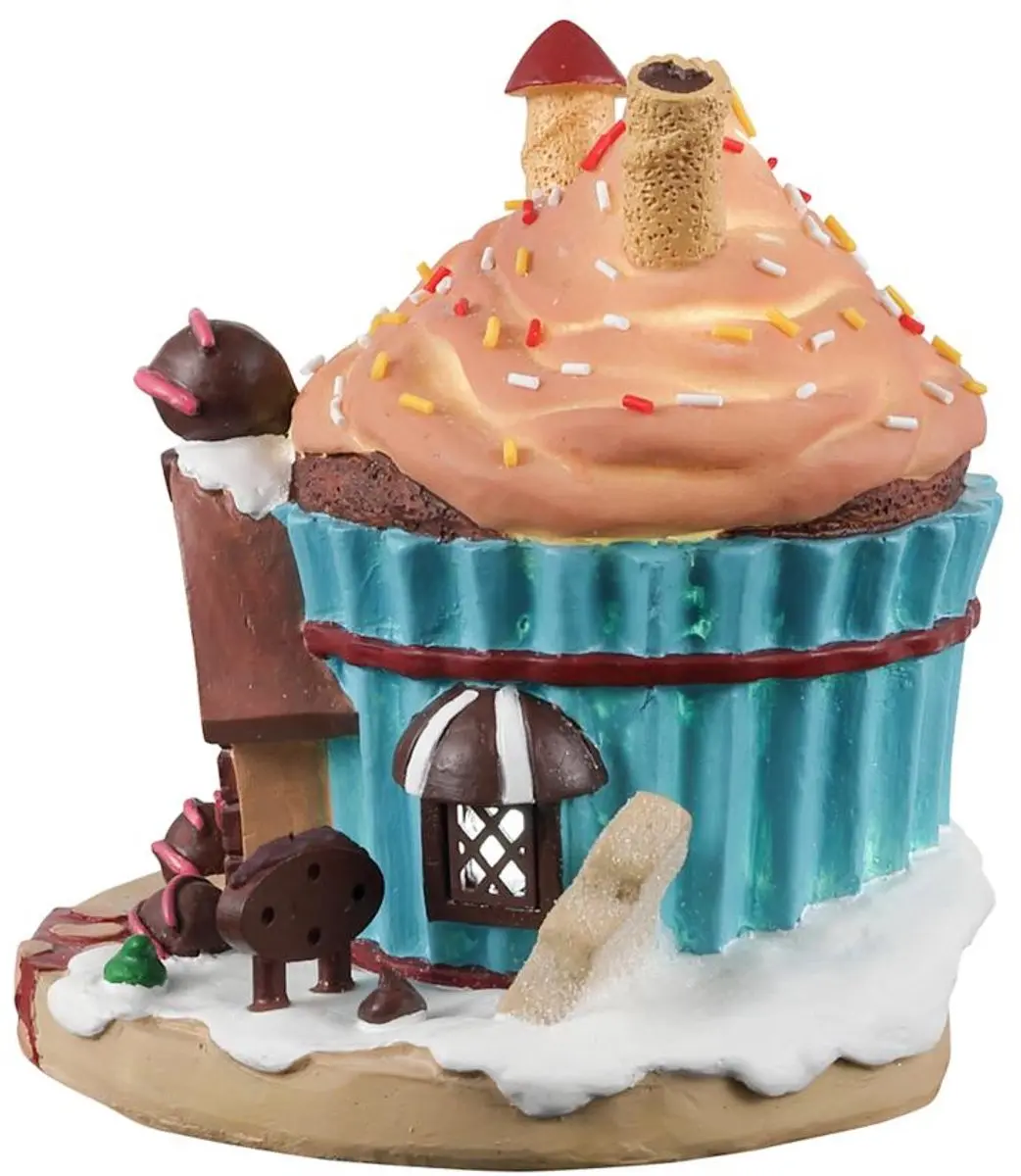 Lemax Chocolate Chalet Kersthuisje - 3 Stuks