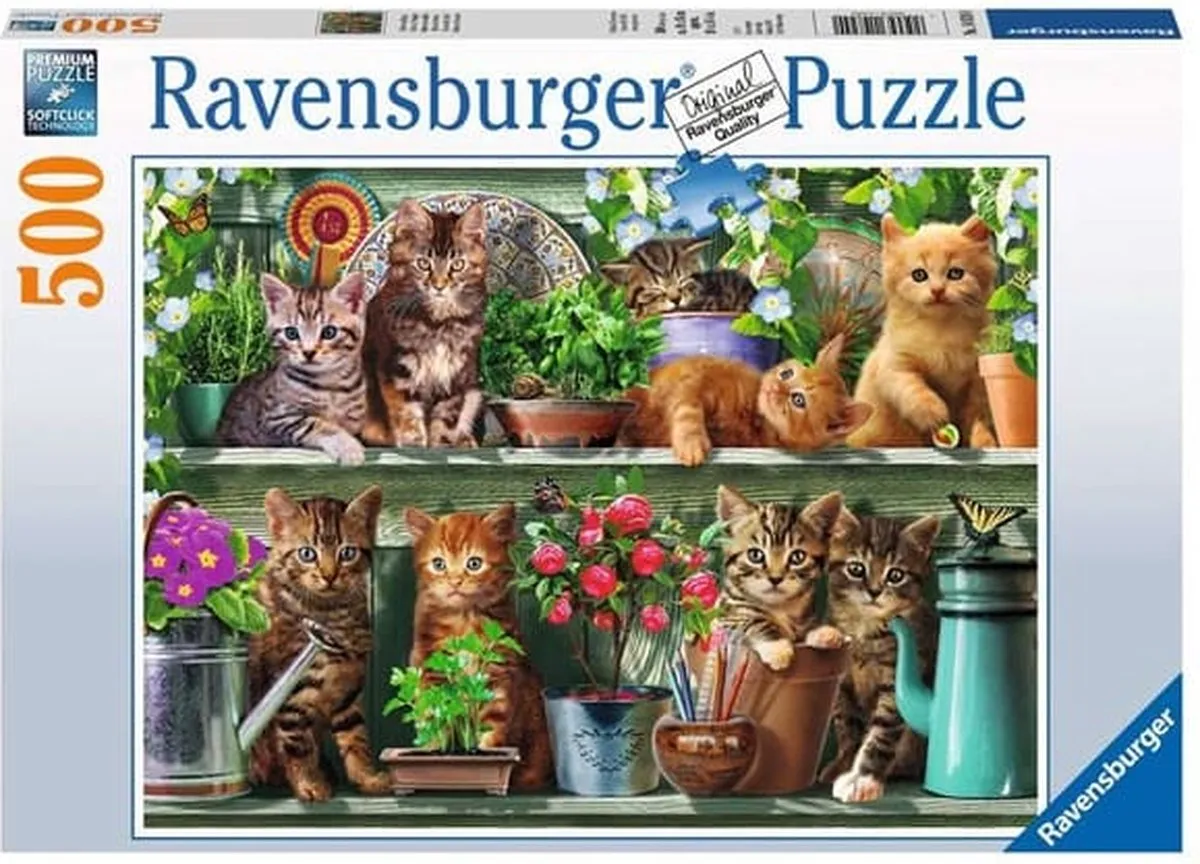 Ravensburger Katjes in het rek Puzzel 500 Stuks