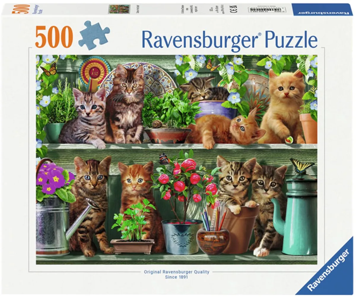 Ravensburger Katjes in het rek Puzzel 500 Stuks