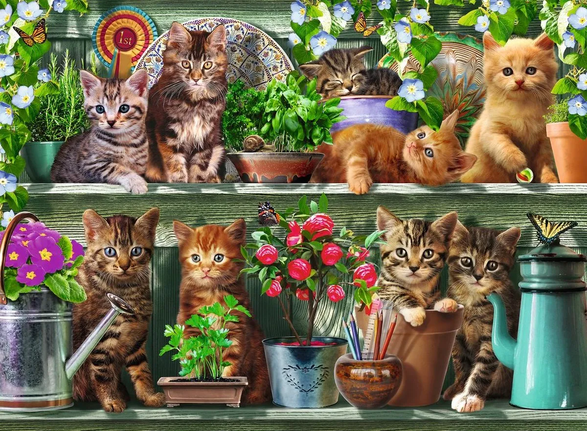 Ravensburger Katjes in het rek Puzzel 500 Stuks