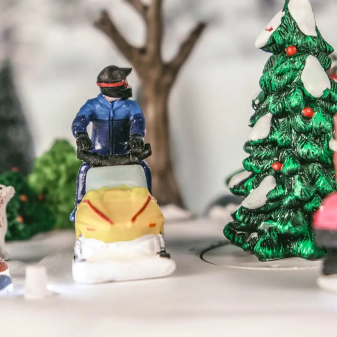 Lemax Snowmobile Fun Kersthuisjes & Kerstdorpen - 4.5V - Meerkleurig