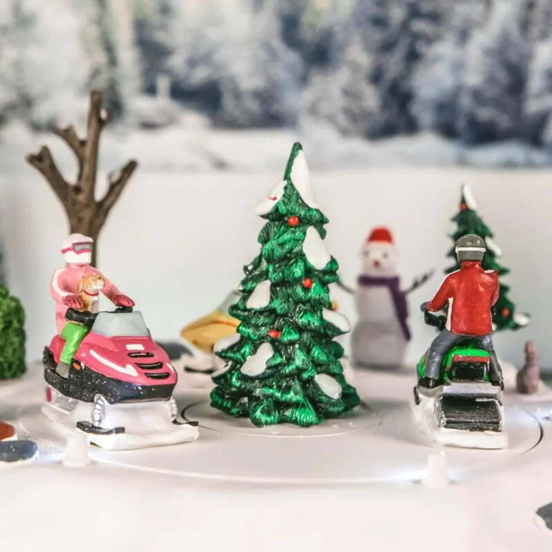 Lemax Snowmobile Fun Kersthuisjes & Kerstdorpen - 4.5V - Meerkleurig - afbeelding 6 van 6