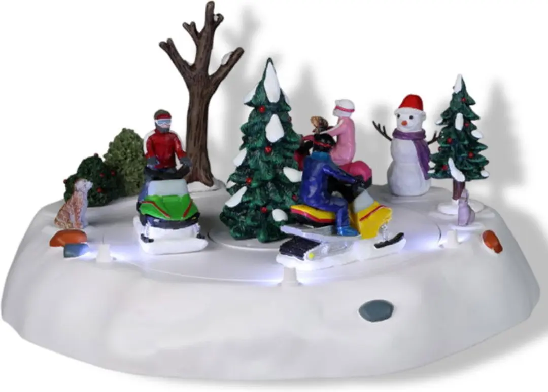 Lemax Snowmobile Fun Kersthuisjes & Kerstdorpen - 4.5V - Meerkleurig