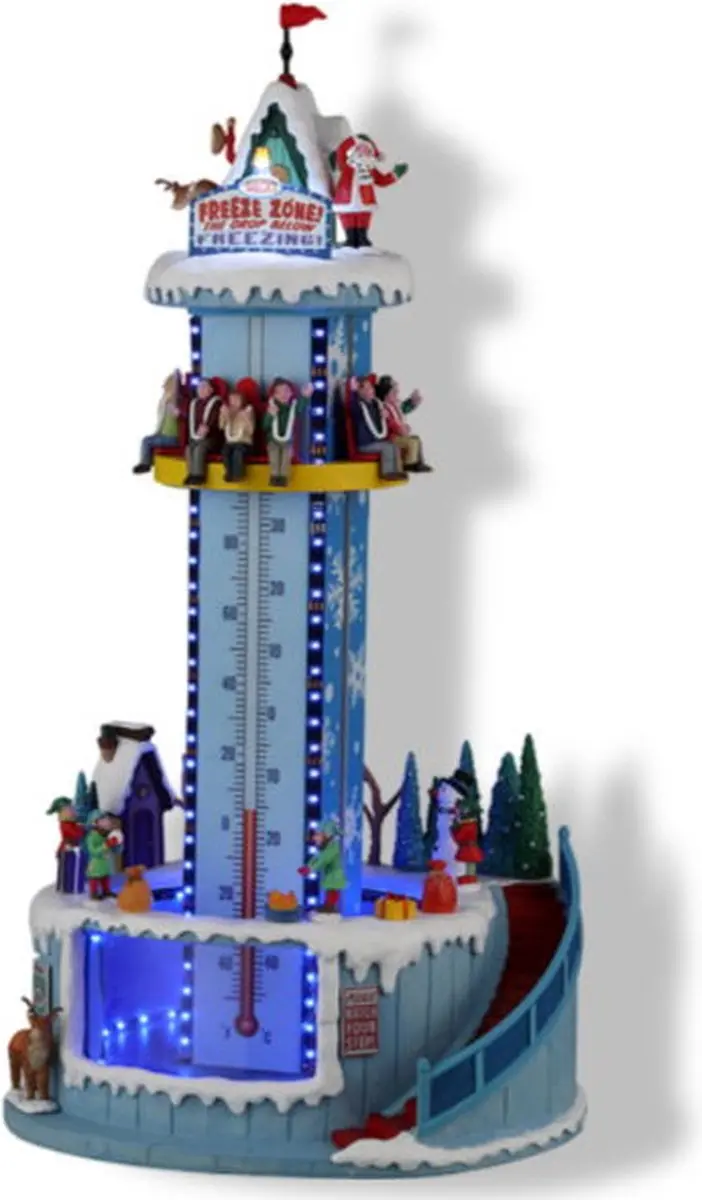 Lemax Santa's Freeze Zone Verlichte Attractie - Meerkleurig