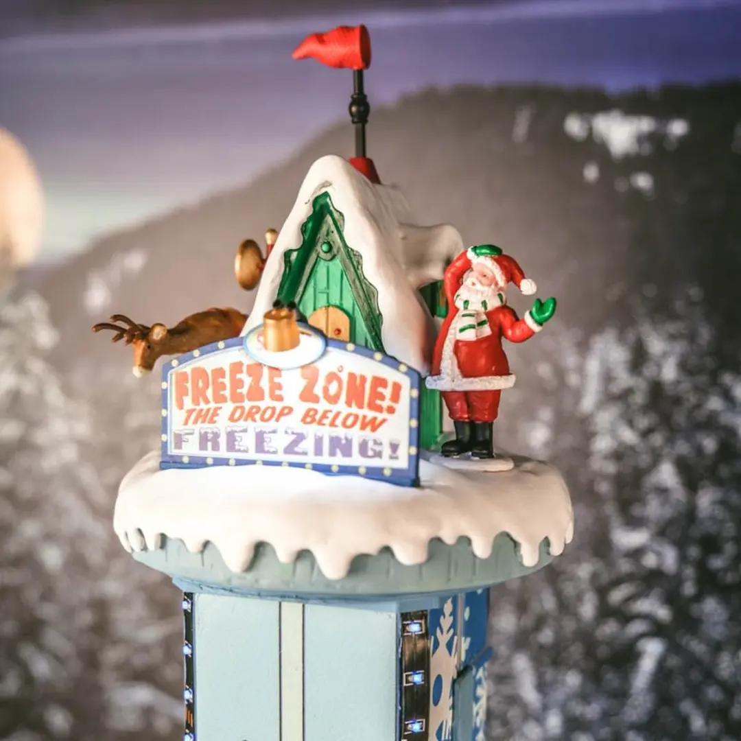 Lemax Santa's Freeze Zone Verlichte Attractie - Meerkleurig