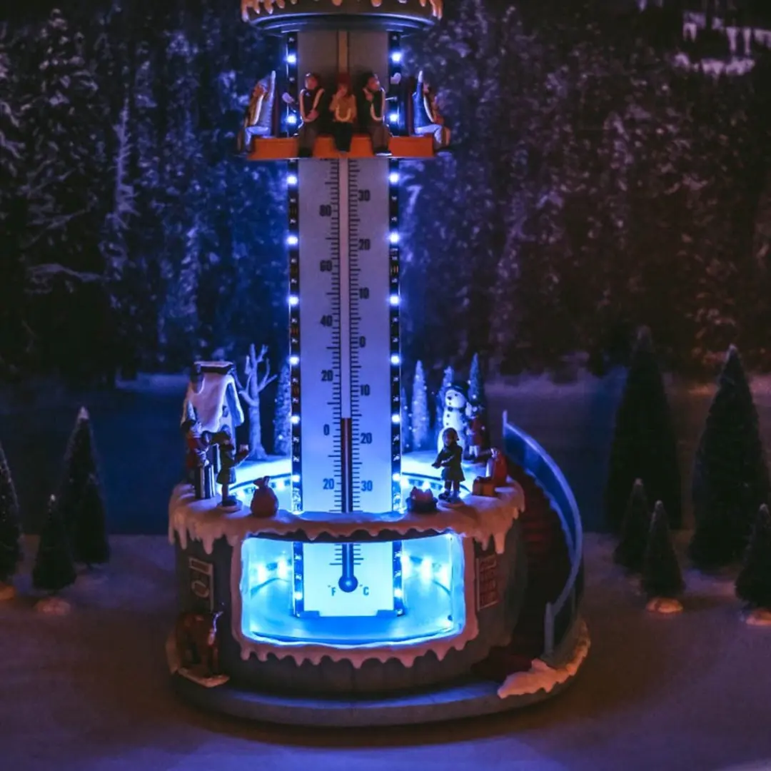 Lemax Santa's Freeze Zone Verlichte Attractie - Meerkleurig
