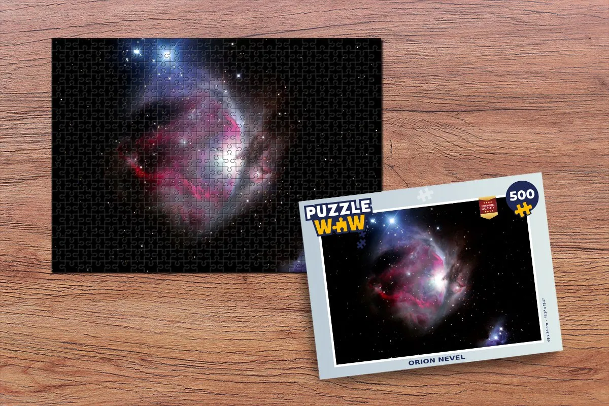 PuzzleWow Orion Nevel Legpuzzel 500 Stuks - Multicolor