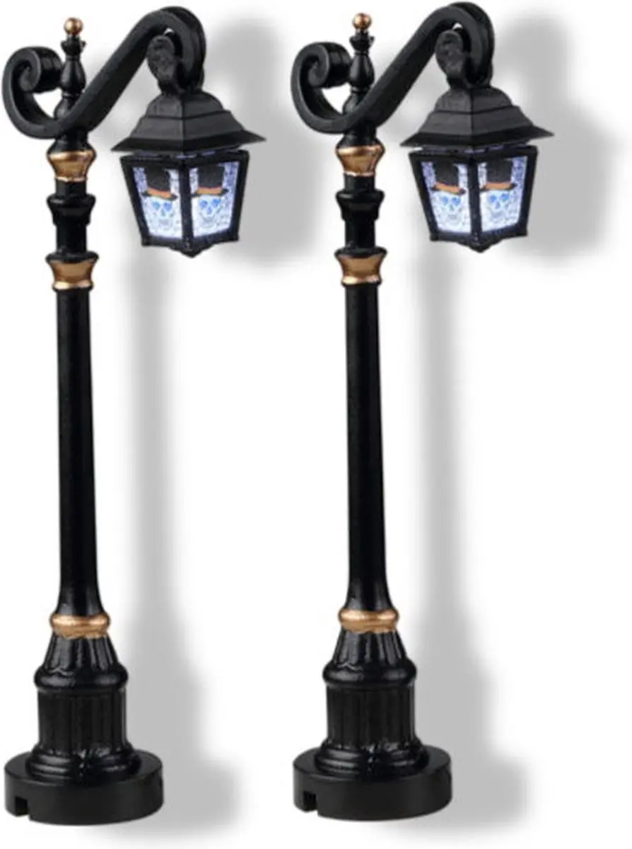 Lemax Skeleton Deco Lamp Set 2 Stuks - 4.5V
