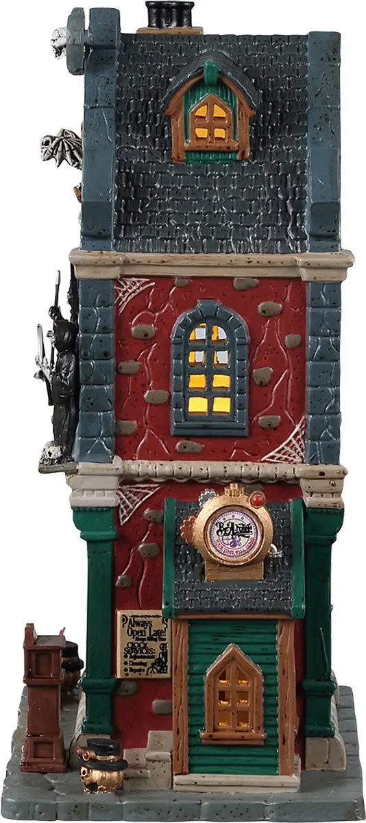Lemax B.a. Freyed Clocksmith Kersthuisje - afbeelding 2 van 4
