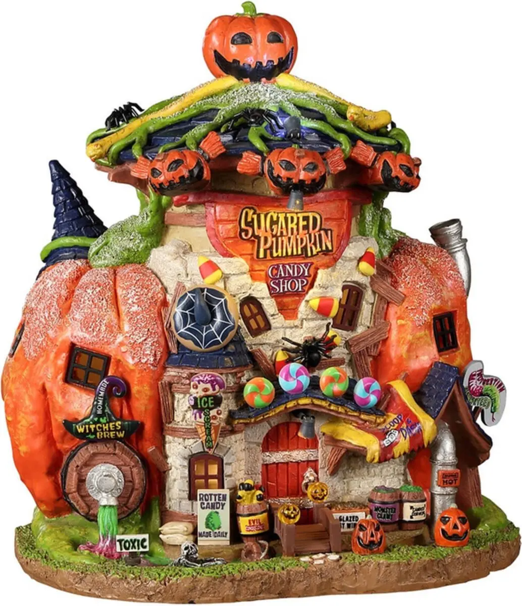 Lemax Sugared Pumpkin Candy Shoppe Kersthuisjes & Kerstdorpen - Multicolor - afbeelding 6 van 6