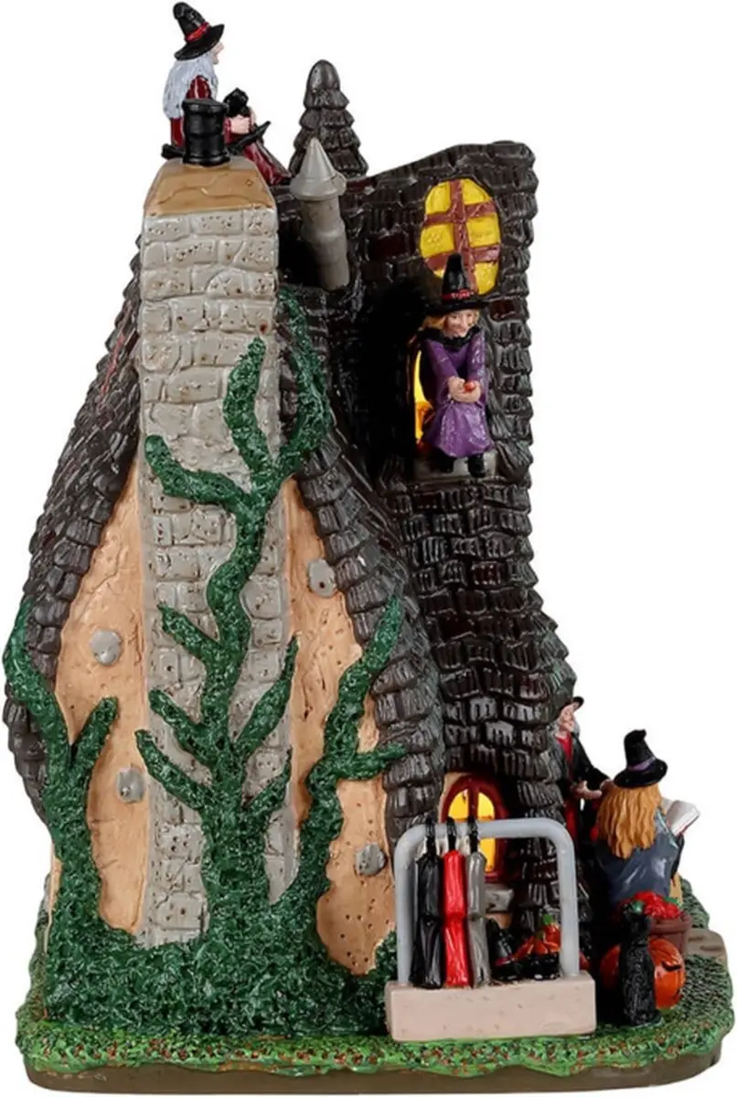 Lemax The Witch's Cottage Kersthuisje - Mix