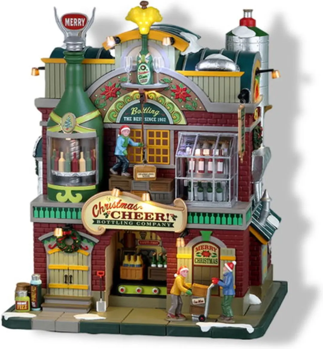 Lemax Christmas Cheer Bottling Company Kersthuisjes & Kerstdorpen - 4.5V