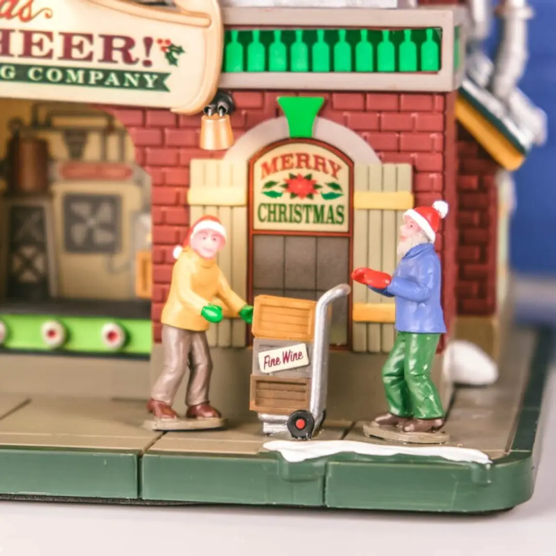 Lemax Christmas Cheer Bottling Company Kersthuisjes & Kerstdorpen - 4.5V