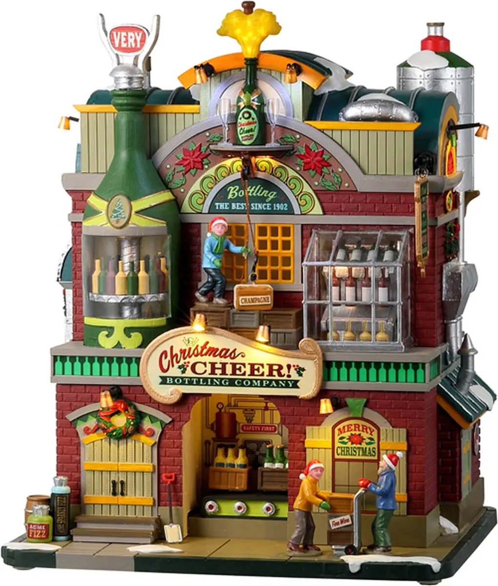 Lemax Christmas Cheer Bottling Company Kersthuisjes & Kerstdorpen