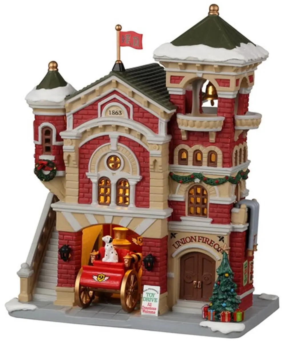 Lemax Union Fire Co. Kersthuisjes & Kerstdorpen - Multicolor
