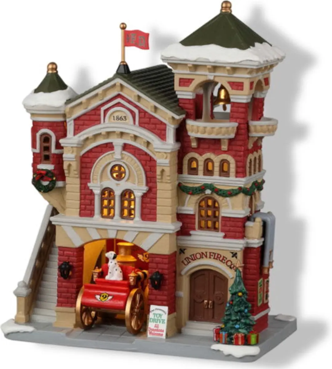 Lemax Union Fire Co. Kersthuisjes & Kerstdorpen - Multicolor