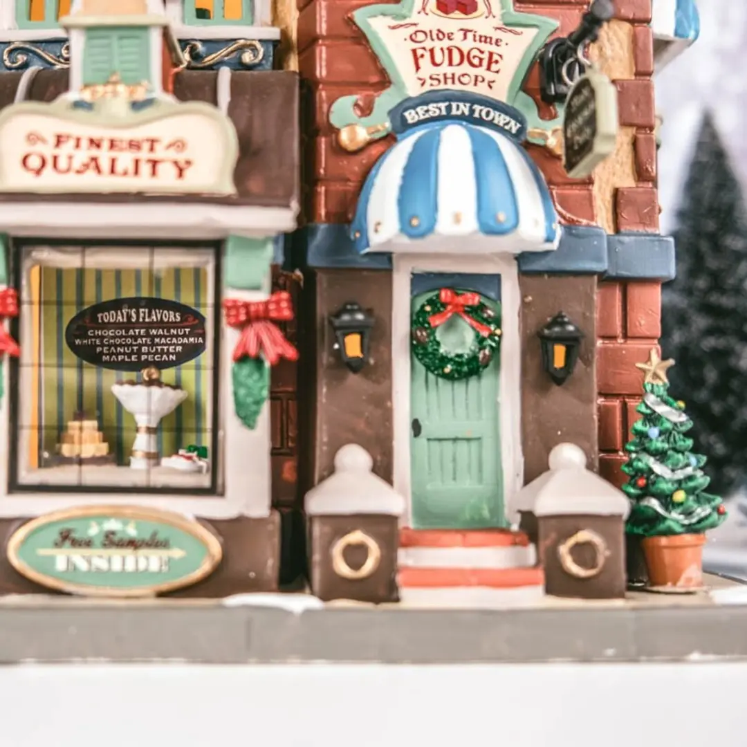 Lemax Olde Time Fudge Shop Kersthuisje - Mehrfarbig