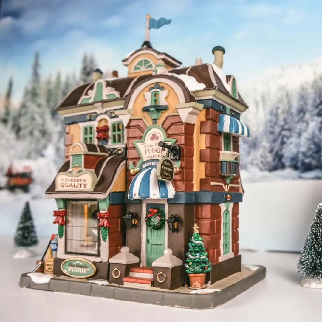 Lemax Olde Time Fudge Shop Kersthuisje - Mehrfarbig