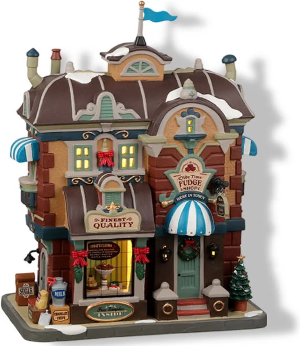 Lemax Olde Time Fudge Shop Kersthuisje - Mehrfarbig