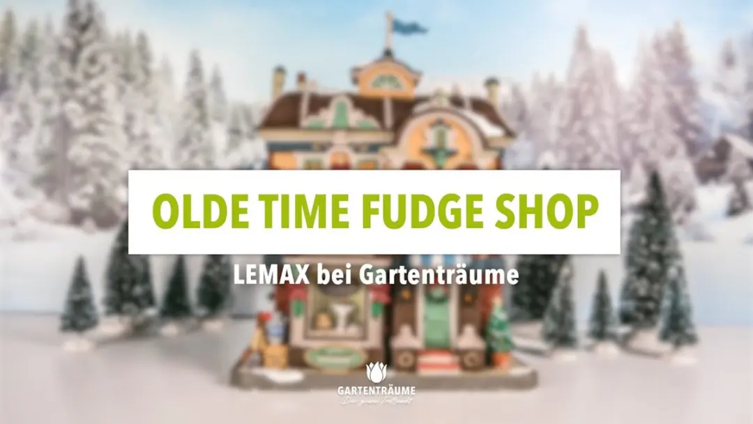 Lemax Olde Time Fudge Shop Kersthuisje - Mehrfarbig - afbeelding 6 van 6