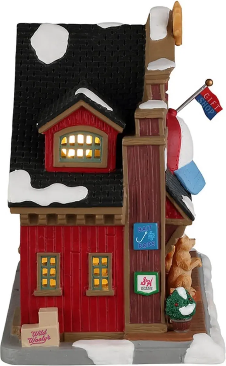 Lemax Wild Wooly's Gift Shop Kersthuisje - Mehrfarbig