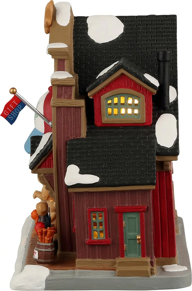 Lemax Wild Wooly's Gift Shop Kersthuisje - Mehrfarbig