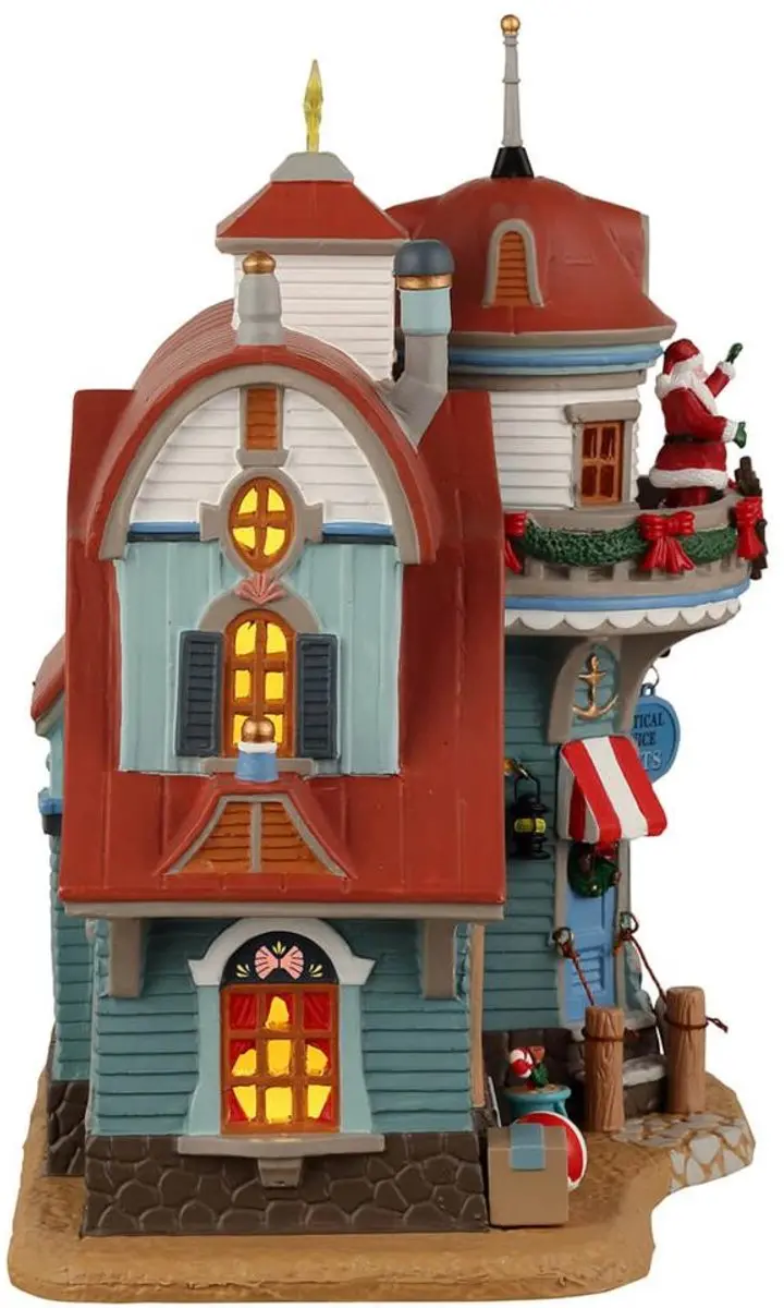 Lemax Seaside Santa Xmas Shoppe Kersthuisjes & Kerstdorpen - Mix