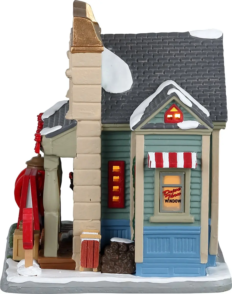 Lemax Bean Happy Coffee Shop Kersthuisjes & Kerstdorpen - Mix