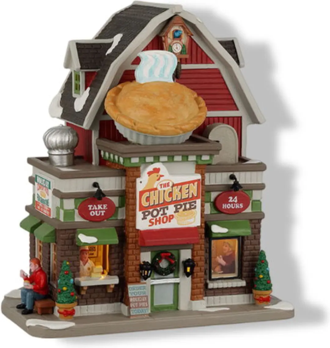 Lemax The Chicken Pot Pie Shop Kersthuisje - Kerst Mix