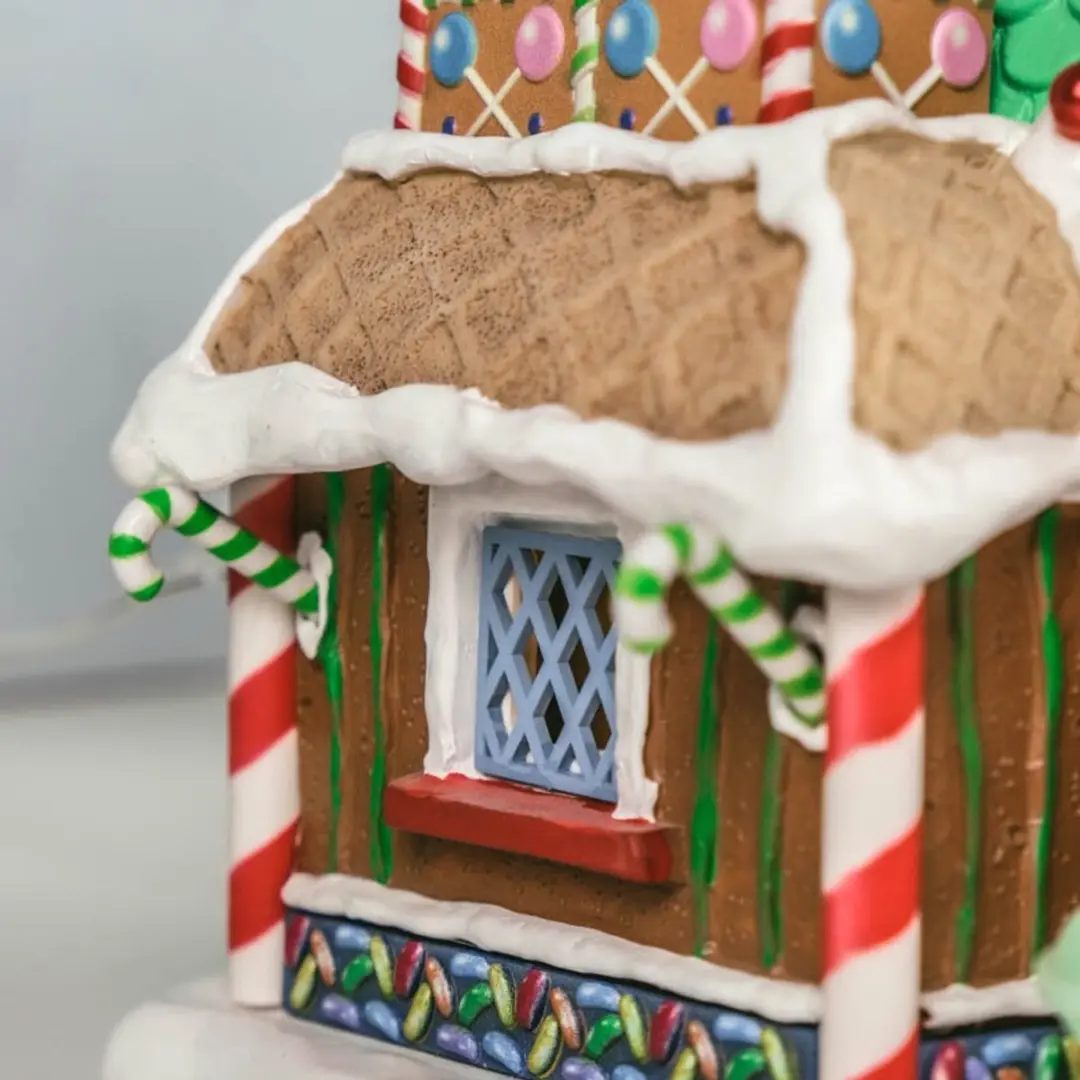 Lemax The Lollipop Shop Verlicht Gebouw - Meerkleurig