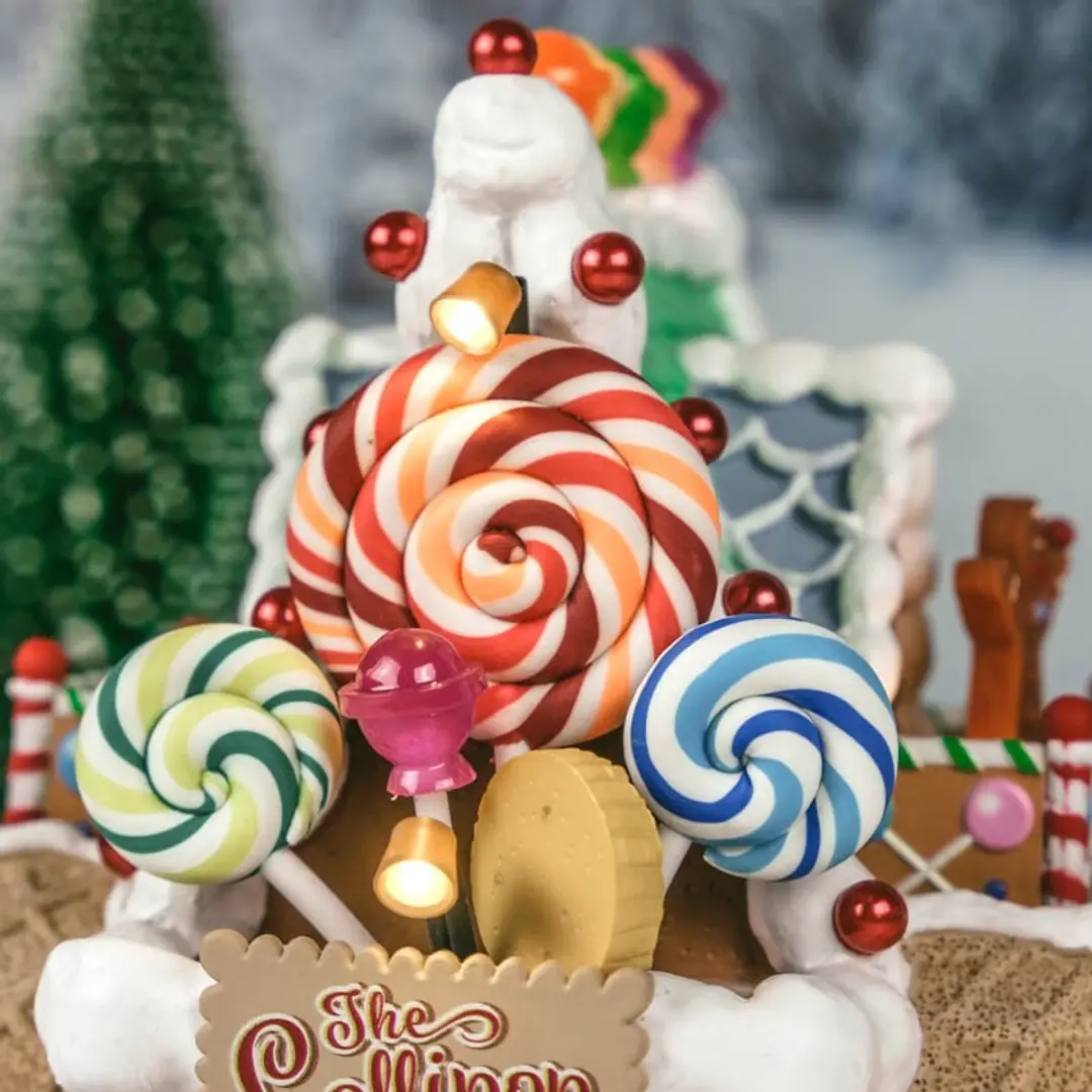 Lemax The Lollipop Shop Verlicht Gebouw - Meerkleurig
