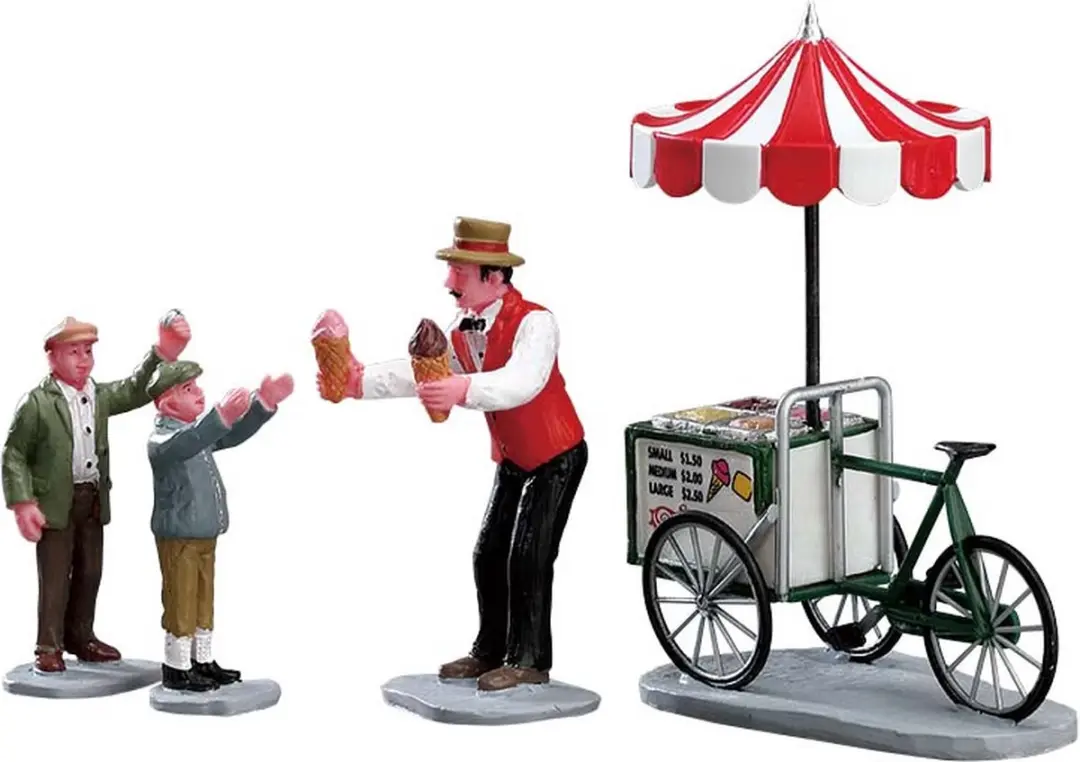Lemax Gelato Cart Kersthuisjes & Kerstdorpen