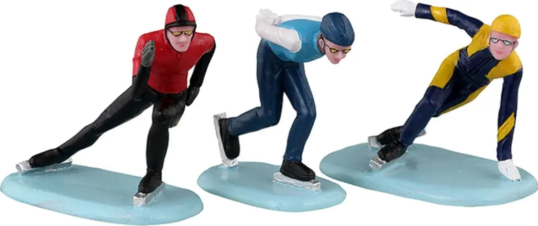 Lemax Speed Skaters Set