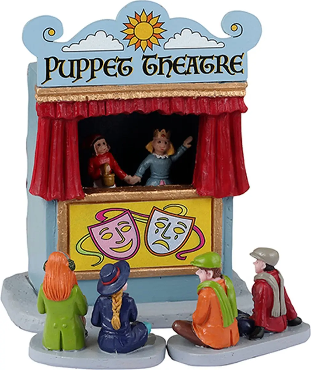 Lemax Poppenkast Set