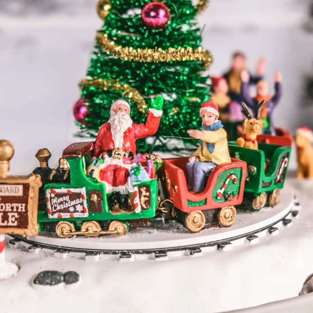 Lemax Santa's Kiddie Train Attractie - Exclusief adapter