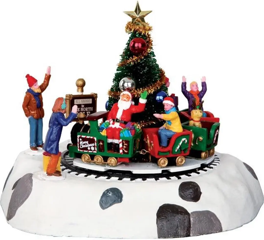 Lemax Santa's Kiddie Train Attractie