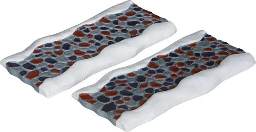 Lemax Stone Road Straight Kersthuisjes Set