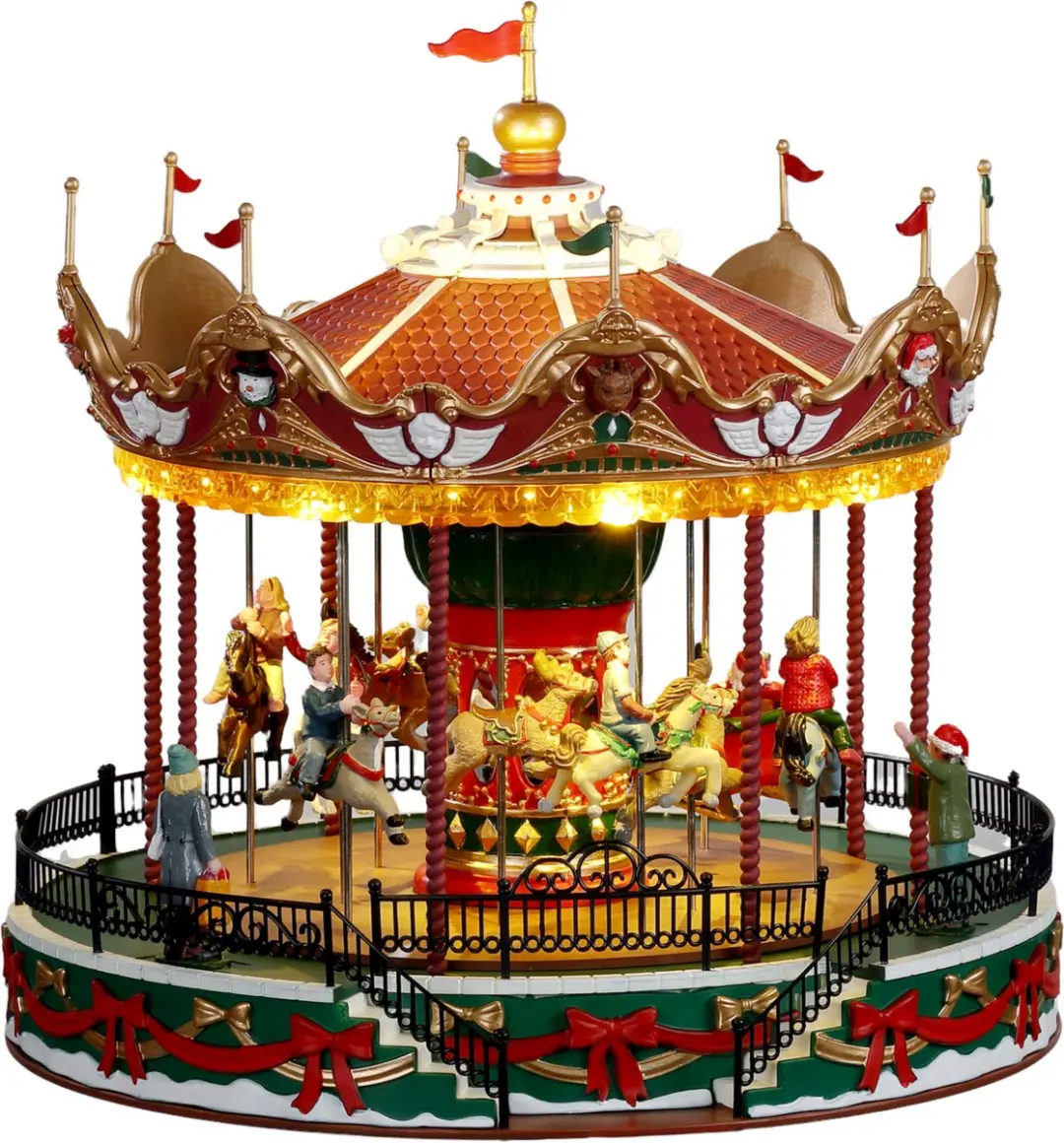 Lemax Santa Carousel