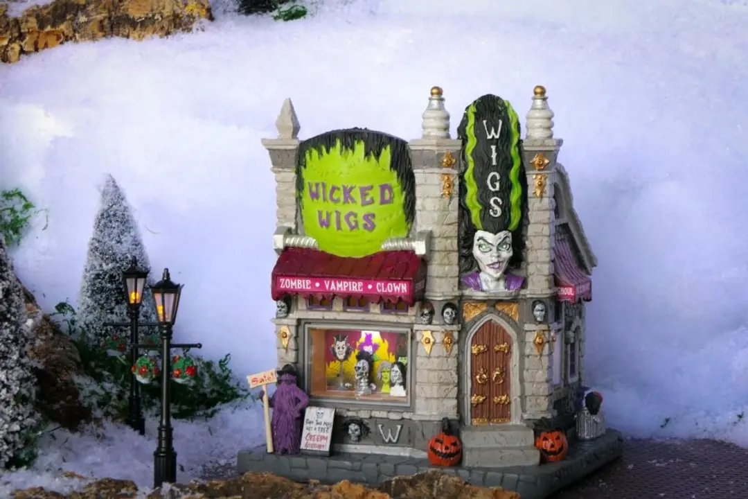 Lemax Spooky Town Wicked Wigs - 1 Stuk