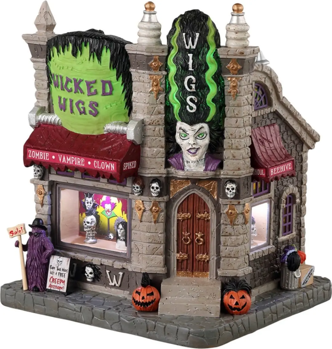 Lemax Spooky Town Wicked Wigs