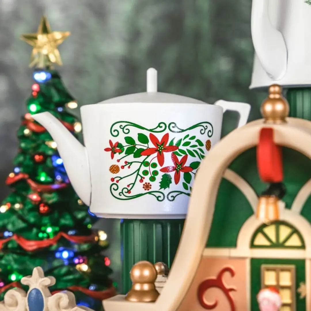 Lemax Tea with Mrs Claus - Licht Geluid Beweging Rook - 1 Stuks