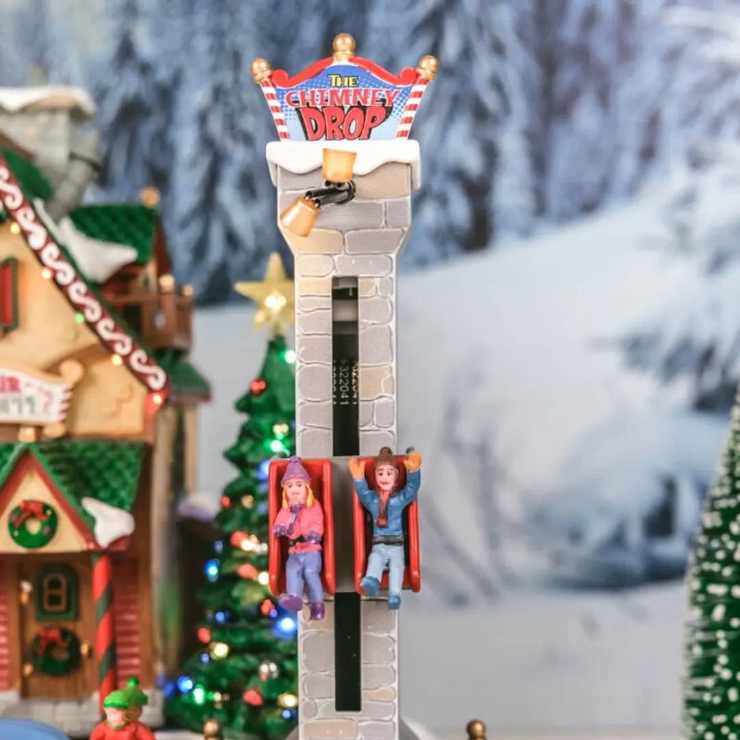 Lemax North Pole Fun Fair Verlichte Attractie - Meerkleurig