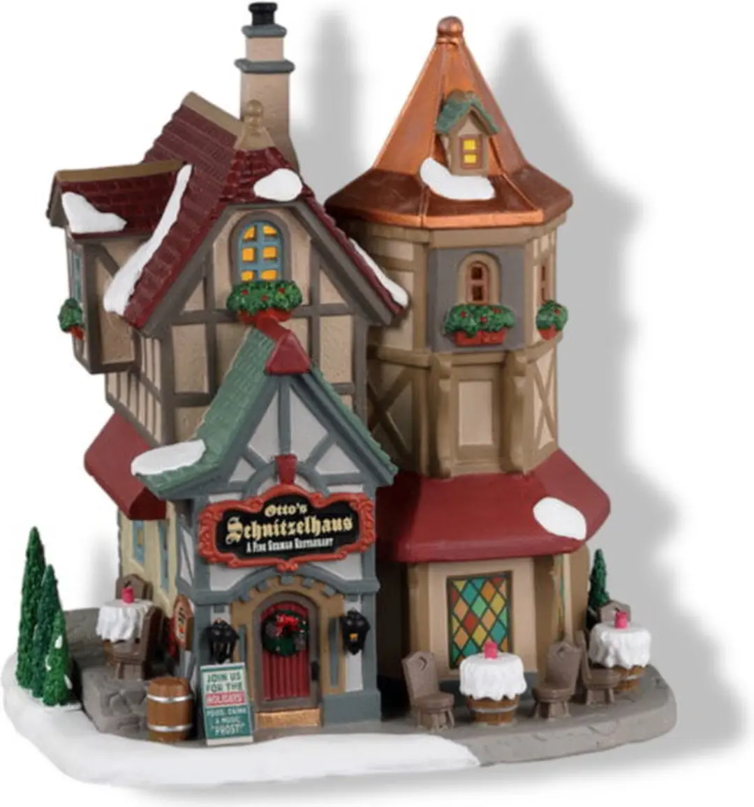 Lemax Otto's Schnitzelhaus - 1 Stuks - Multicolor