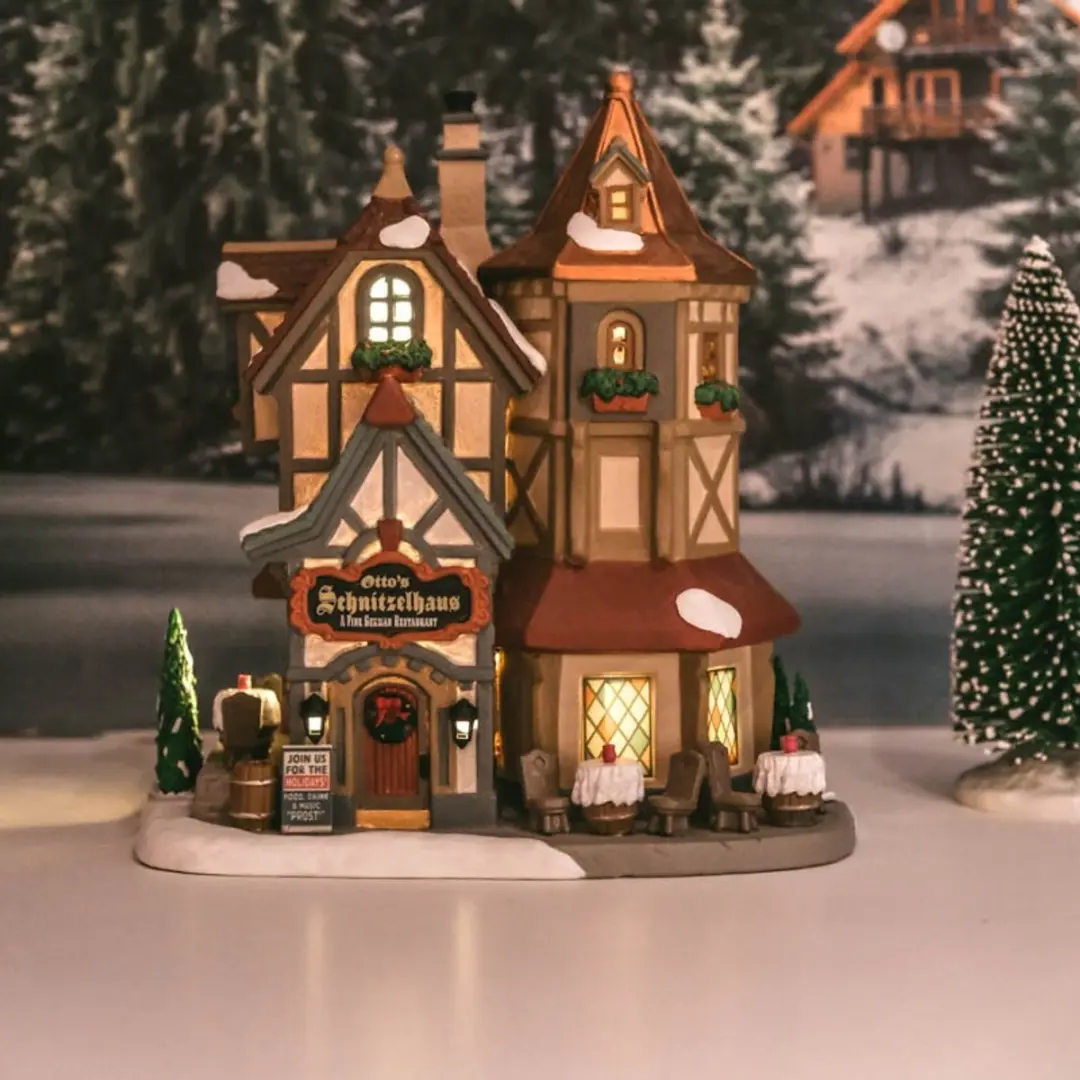 Lemax Otto's Schnitzelhaus - 1 Stuks - Multicolor