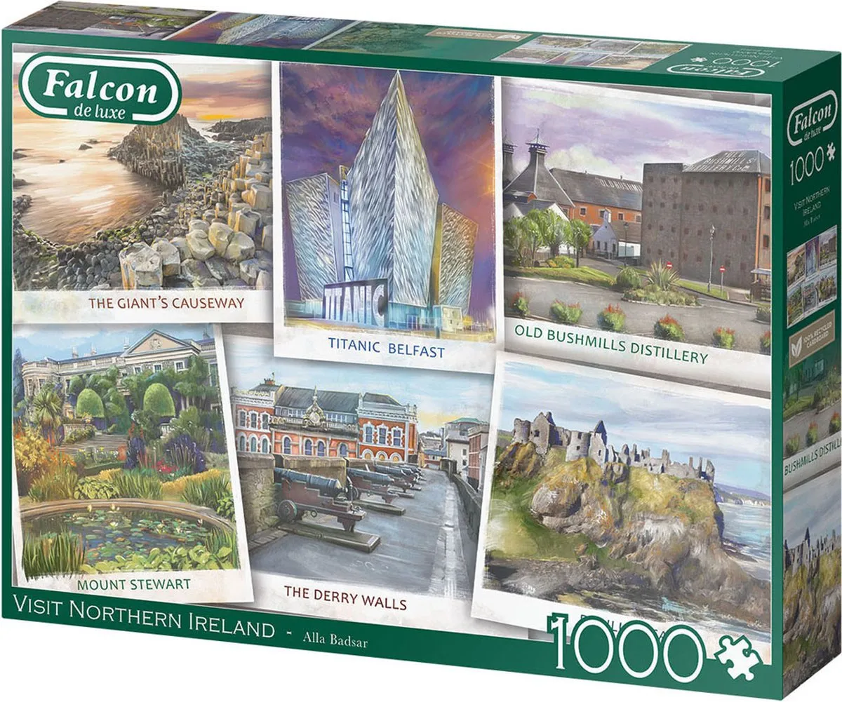 Jumbo Falcon Visit Northern Ireland Puzzel