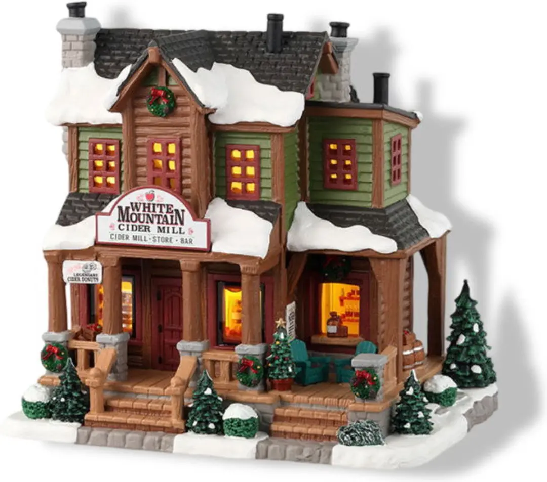 Lemax White Mountain Cider Mill - 1 Stuks - Mehrfarbig